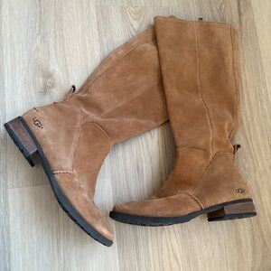 UGG Tan Ankle Boots